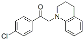 1-(4-chlorophenyl)-2-(3,4-dihydro-2H-quinolin-1-yl)ethanone CAS#: 7477-80-7