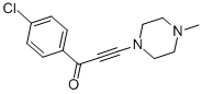 1-(4-chlorophenyl)-3-(4-methyl-1-piperazinyl)-2-propyn-1-one CAS#: 67543-09-3