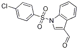 1-[(4-chlorophenyl)sulfonyl]indole-3-carbaldehyde CAS#: 602330-20-1