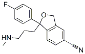 1-(4-fluorophenyl)-1,3-dihydro-1-[3-(methylamino)propyl]isobenzofuran-5-carbonitrile CAS#: 62498-67-3