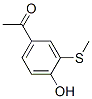 1-[4-hydroxy-3-(methylthio)phenyl]ethan-1-one CAS#: 66264-56-0