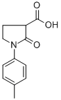 1-(4-methylphenyl)-2-oxopyrrolidine-3-carboxylic acid CAS#: 618070-29-4