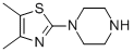 1-(4,5-Dimethyl-2-thiazolyl)-piperazine CAS#: 69389-13-5