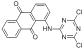 1-[(4,6-Dichloro-1,3,5-triazin-2-yl)amino]-9,10-anthracenedione CAS#: 6522-75-4
