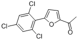 1-[5-(2,4,6-TRICHLOROPHENYL)-2-FURYL]ETHAN-1-ONE CAS#: 671192-08-8