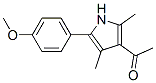 1-[5-(4-METHOXY-PHENYL)-2,4-DIMETHYL-1H-PYRROL-3-YL]-ETHANONE CAS#: 176375-77-2