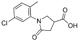 1-(5-CHLORO-2-METHYLPHENYL)-5-OXO-3-PYRROLIDINECARBOXYLIC ACID CAS#: 63675-00-3