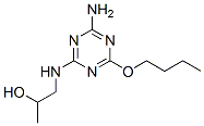 1-[(6-Butoxy-4-amino-1,3,5-triazin-2-yl)amino]-2-propanol CAS#: 63979-31-7