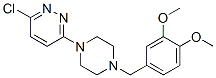 1-(6-Chloro-3-pyridazinyl)-4-(3,4-dimethoxybenzyl)piperazine CAS#: 63978-33-6