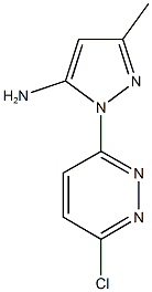 1-(6-chloropyridazin-3-yl)-3-methyl-1H-pyrazol-5-amine CAS#: 70588-91-9