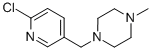 1-[(6-chloropyridin-3-yl)methyl]-4-methylpiperazine CAS#: 612487-31-7