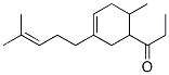 1-[6-methyl-3-(4-methyl-3-pentenyl)-3-cyclohexen-1-yl]propan-1-one CAS#: 68155-64-6