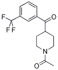 1-ACETYL-4-(3-TRIFLUOROMETHYLBENZOYL)-PIPERIDINE CAS#: 61714-98-5