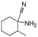 1-Amino-2-methylcyclohexane-1-carbonitrile CAS#: 64384-44-7