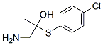 1-Amino-2-[(p-chlorophenyl)thio]-2-propanol CAS#: 63744-52-5