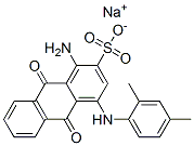 1-Amino-4-[(2,4-dimethylphenyl)amino]-9,10-dihydro-9,10-dioxo-2-anthracenesulfonic acid sodium salt CAS#: 61109-39-5