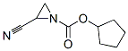 1-Aziridinecarboxylicacid,2-cyano-,cyclopentylester(9CI) CAS#: 70093-75-3
