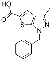 1-BENZYL-3-METHYL-1H-THIENO[2,3-C]PYRAZOLE-5-CARBOXYLIC ACID CAS#: 565171-09-7