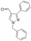 1-BENZYL-3-PHENYL-1H-PYRAZOLE-4-CARBALDEHYDE CAS#: 588687-35-8