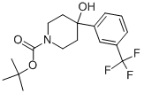 1-BOC-4-[3-(TRIFLUOROMETHYL)PHENYL]-4-HYDROXYPIPERIDINE CAS#: 634464-86-1