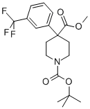 1-BOC-4-[3-(TRIFLUOROMETHYL)PHENYL]-4-PIPERIDINEDICARBOXYLIC ACID METHYL ESTER CAS#: 634466-24-3