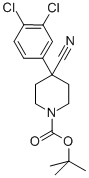 1-BOC-4-CYANO-4-(3,4-CHLOROPHENYL)-PIPERIDINE CAS#: 669068-10-4