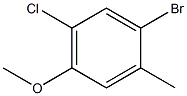 1-BROMO-5-CHLORO-4-METHOXY-2-METHYLBENZENE CAS#: 179897-95-1