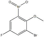 1-BROMO-5-FLUORO-2-METHOXY-3-NITROBENZENE CAS#: 179897-92-8
