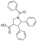 1-Benzoyl-2,3-diphenylpyrrolidine-4-carboxylic acid CAS#: 62920-77-8