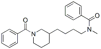 1-Benzoyl-3-[4-(N-methylbenzoylamino)butyl]piperidine CAS#: 63867-61-8