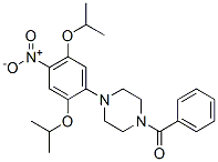 1-Benzoyl-4-[2,5-bis(1-methylethoxy)-4-nitrophenyl]piperazine CAS#: 68901-00-8