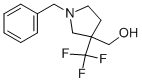 (1-Benzyl-3-trifluoromethyl-pyrrolidin-3-yl)-methanol CAS#: 186203-15-6