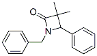 1-Benzyl-3,3-dimethyl-4-phenylazetidine-2-one CAS#: 7468-30-6