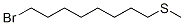 1-Bromo-8-(methylthio)octane CAS#: 64053-04-9