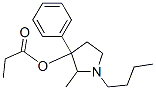 1-Butyl-2-methyl-3-phenylpyrrolidin-3-ol propionate CAS#: 69552-02-9