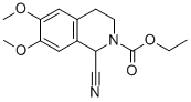 1-CYANO-2-ETHOXYCARBONYL-6,7-DIMETHOXY-1,2,3,4-TETRAHYDROISOQUINOLINE CAS#: 68881-59-4