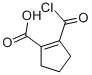 1-Cyclopentene-1-carboxylic acid, 2-(chlorocarbonyl)- (9CI) CAS#: 181313-40-6