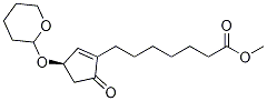 1-Cyclopentene-1-heptanoic acid, 5-oxo-3-[(tetrahydro-2H-pyran-2-yl)oxy]-, Methyl ester, (3R)- CAS#: 60934-42-1