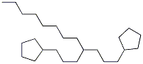 1-Cyclopentyl-4-(3-cyclopentylpropyl)dodecane CAS#: 7225-68-5