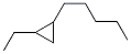 1-Ethyl-2-pentylcyclopropane CAS#: 62238-08-8