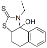 1-Ethyl-3a,4,5,9b-tetrahydro-9b-hydroxynaphtho[1,2-d]thiazole-2(1H)-thione CAS#: 63123-24-0