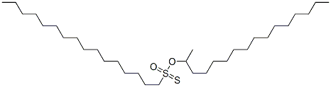 1-Hexadecanesulfonothioic acid S-hexadecyl ester CAS#: 7559-44-6