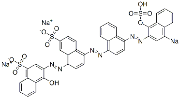 1'-Hydroxy-4-[[4-[(1-hydroxy-4-sodiosulfo-2-naphthalenyl)azo]-1-naphthalenyl]azo][1,2'-azobisnaphthalene]-4',7-disulfonic acid disodium salt CAS#: 6826-48-8