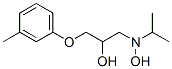 1-[Hydroxy(1-methylethyl)amino]-3-(3-methylphenoxy)-2-propanol CAS#: 69543-71-1