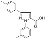 1-M-TOLYL-3-P-TOLYL-1H-PYRAZOLE-5-CARBOXYLIC ACID CAS#: 618102-20-8