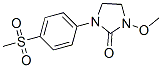1-Methoxy-3-[4-(methylsulfonyl)phenyl]-2-imidazolidone CAS#: 67461-86-3
