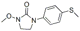 1-Methoxy-3-[4-(methylthio)phenyl]-2-imidazolidone CAS#: 67461-85-2