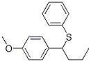 1-Methoxy-4-[1-(phenylthio)butyl]benzene CAS#: 60702-17-2