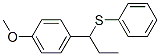 1-Methoxy-4-[1-(phenylthio)propyl]benzene CAS#: 60702-14-9
