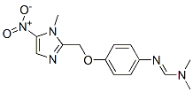 1-Methyl-2-[4-(dimethylaminomethyleneamino)phenoxymethyl]-5-nitro-1H-imidazole CAS#: 61799-91-5